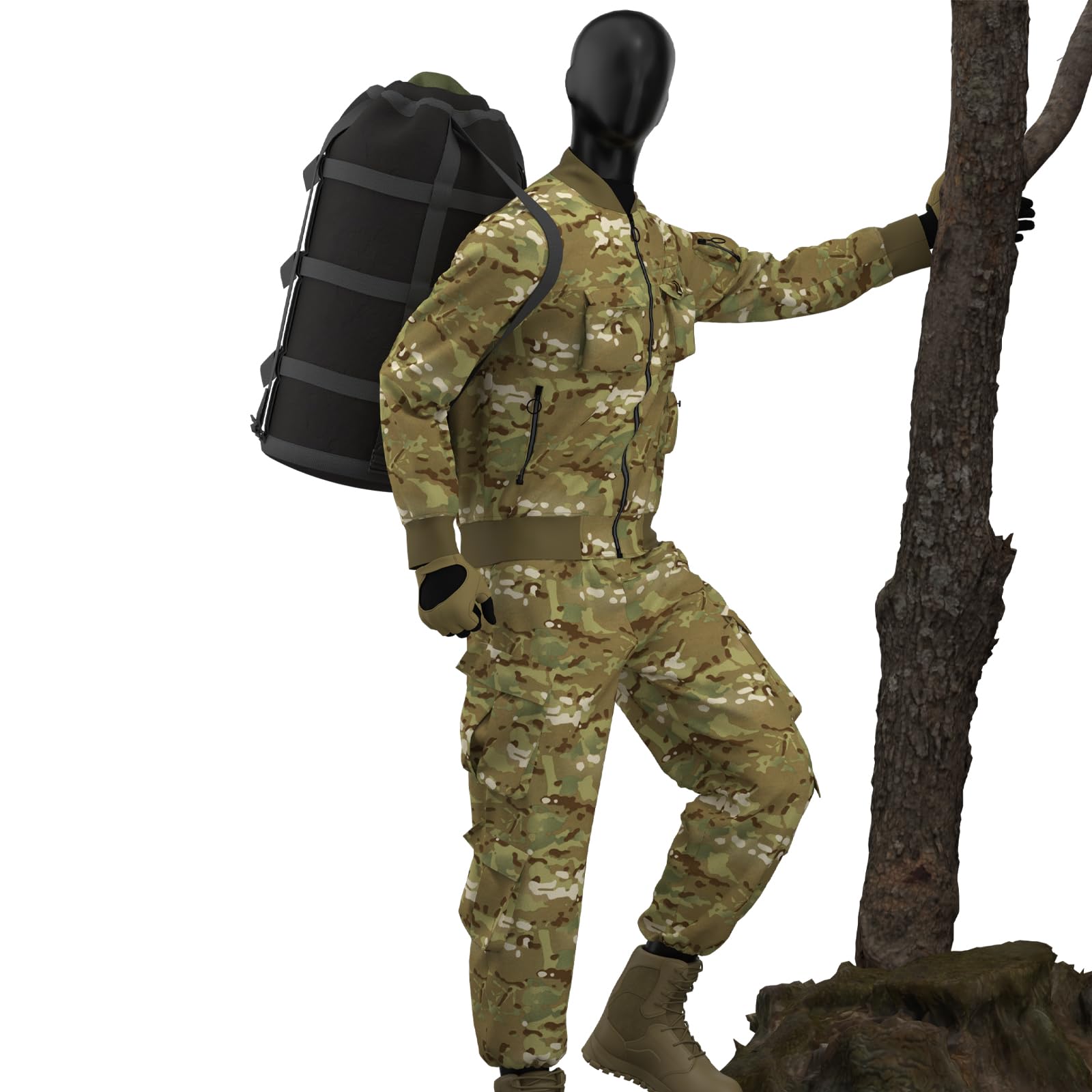 MT Army sleeping bag in use shows versatile layering for camping trips.
