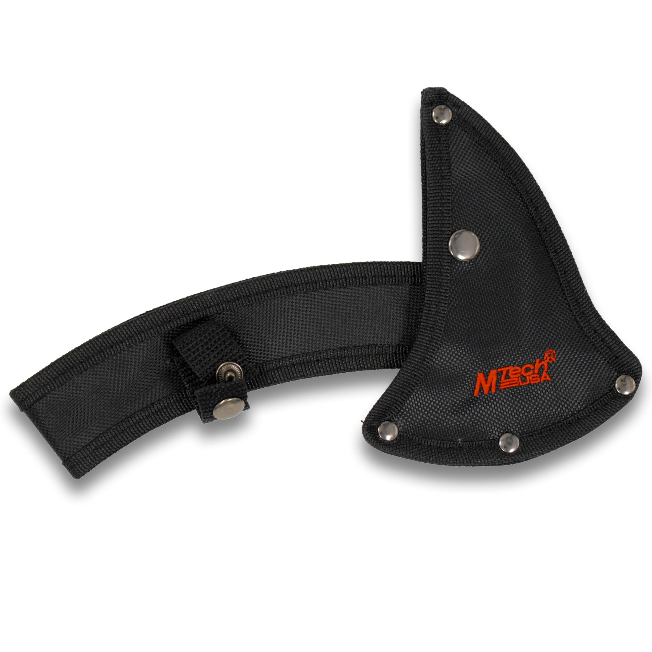 MTECH USA MT-629-MC axe shows cord-wrapped handle for secure handling.