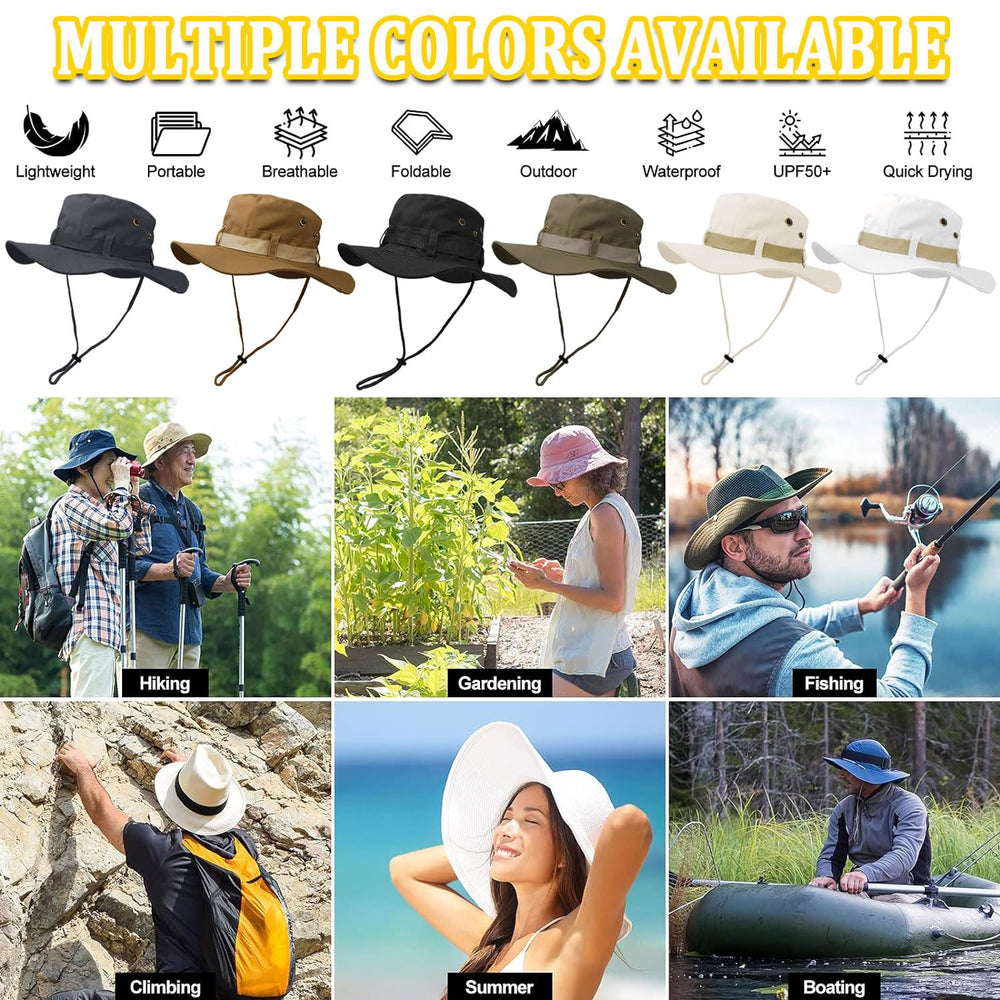 Outdoor use: suitable for fishing, hiking, and beach days