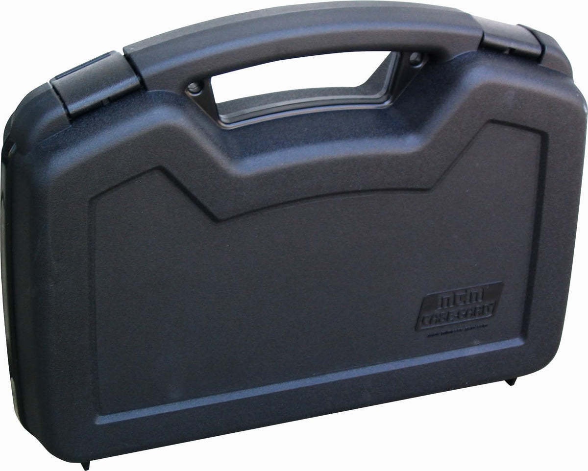 Front view of MTM 807-40 pistol handgun case