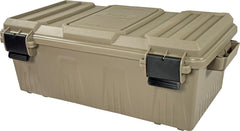 Exterior of MTM ACDC30 divided ammo crate in dark earth