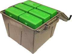 MTM ACR12-72 Ammo Crate – stackable design with ridges and four tie-down points