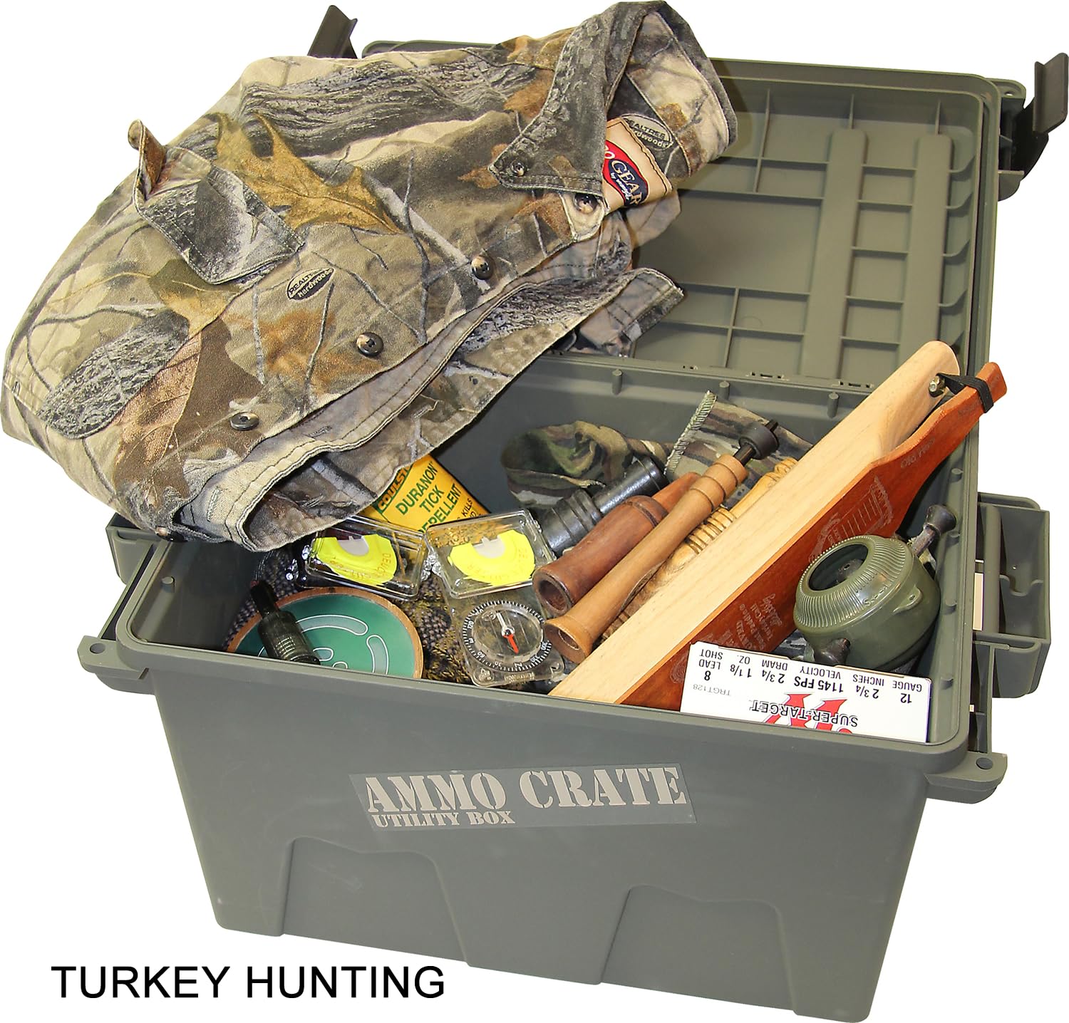 Carrying 65 pounds of gear in MTM ACR7-18 crate