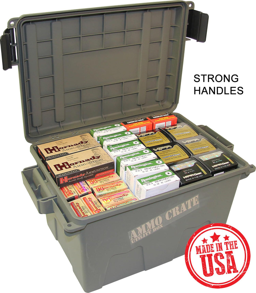 Water-resistant O-ring seal on MTM ACR7-18 crate