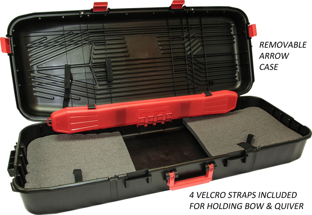 MTM BC44 quiver compatibility allows attached quivers during transport.