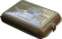 Exterior view of MTM BHM Mechanical Broadhead Case showing compact outdoor storage