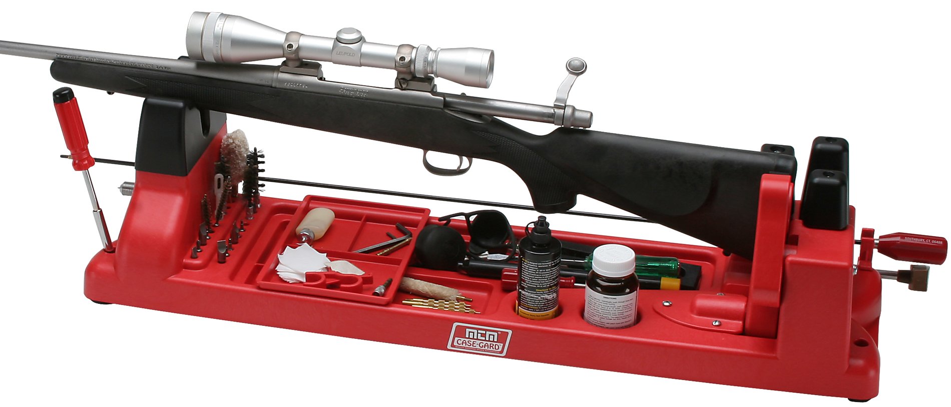 GV30 gun vise used for gunsmithing with rubberized touch points