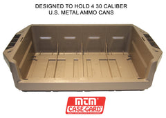 Stackable MTM MAC30 tray with four ATV tie-down spots.