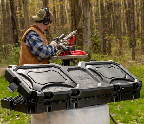 Convoluted foam padding and lock points inside MTM RC42T Case 42