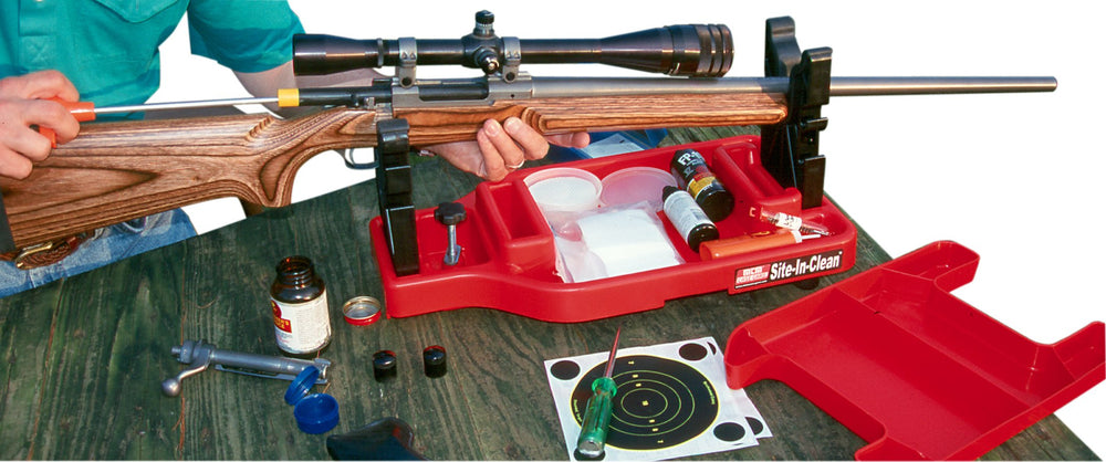 MTM SNCR-30 site-in-clean rest rubber-padded forks prevent slipping
