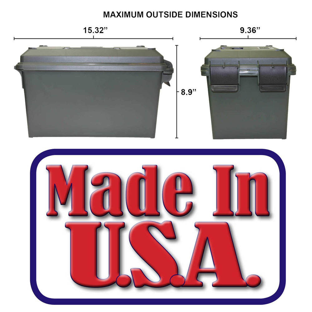 Dual latches provide sealing on MTM TMC15