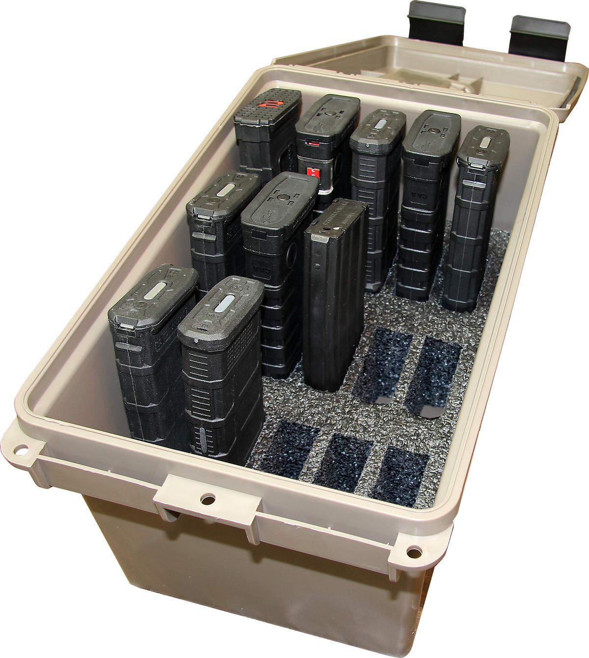 MTM TMC15 Tactical Mag Can in Dark Earth color