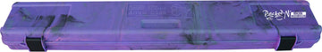 MTM Ultra Compact Arrow Case Purple Camo shows interior view for quick arrow inspection