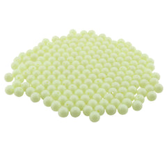 Green glow in the dark fishing beads 10mm, 200pcs