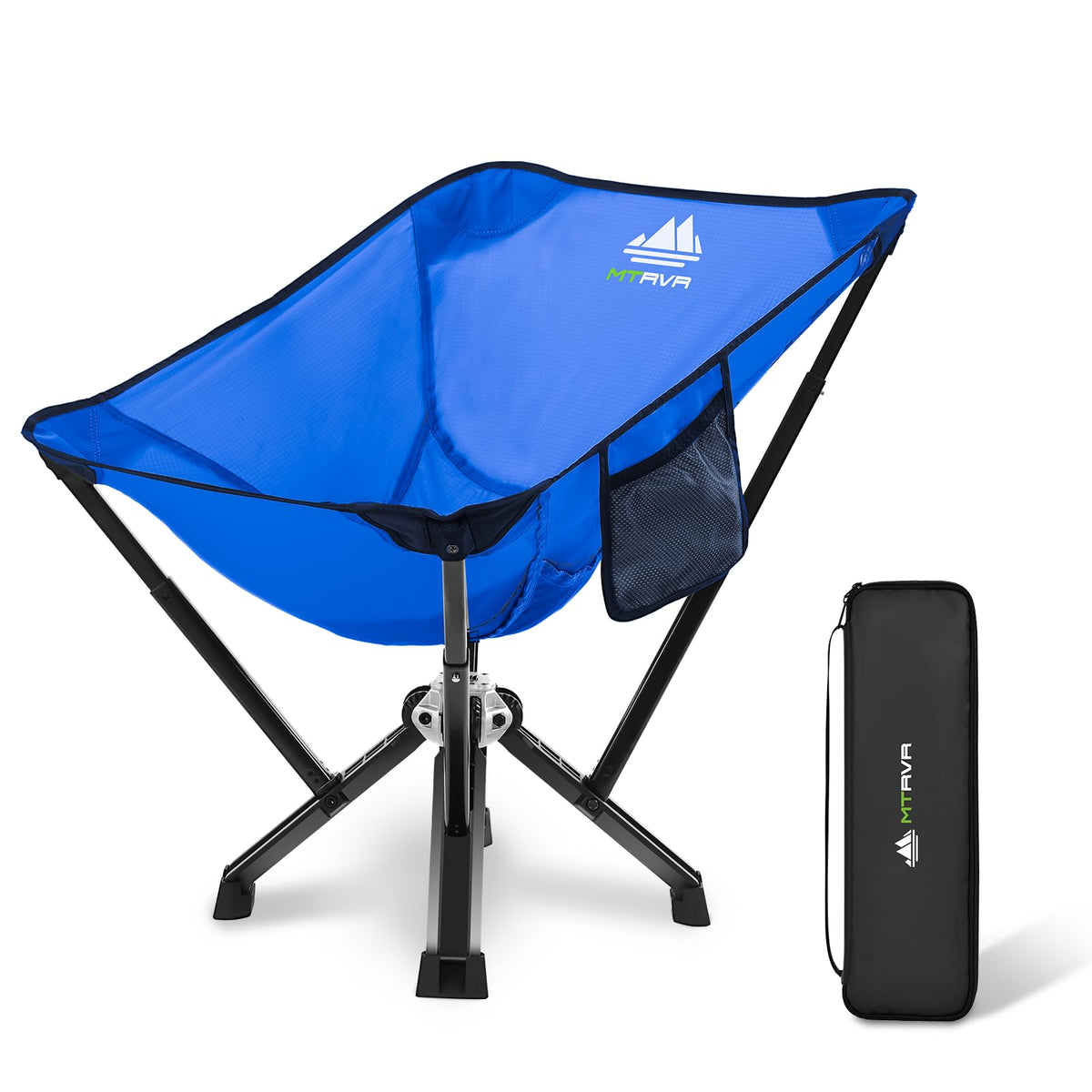 MTRVR heavy-duty camping chair with 450 lbs capacity for stable outdoor seating.