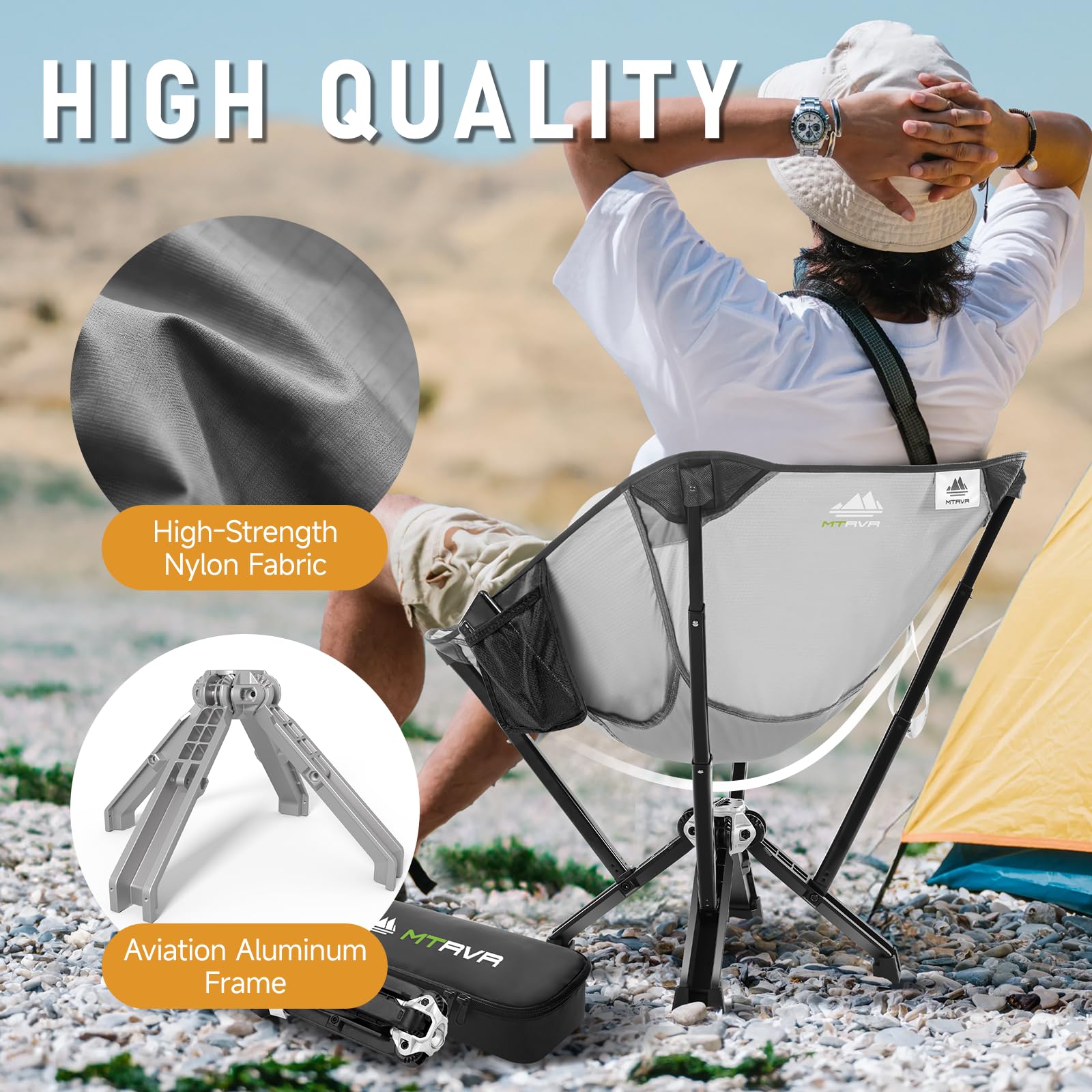 MTRVR quick-setup folding design for fast, hassle-free deployment.