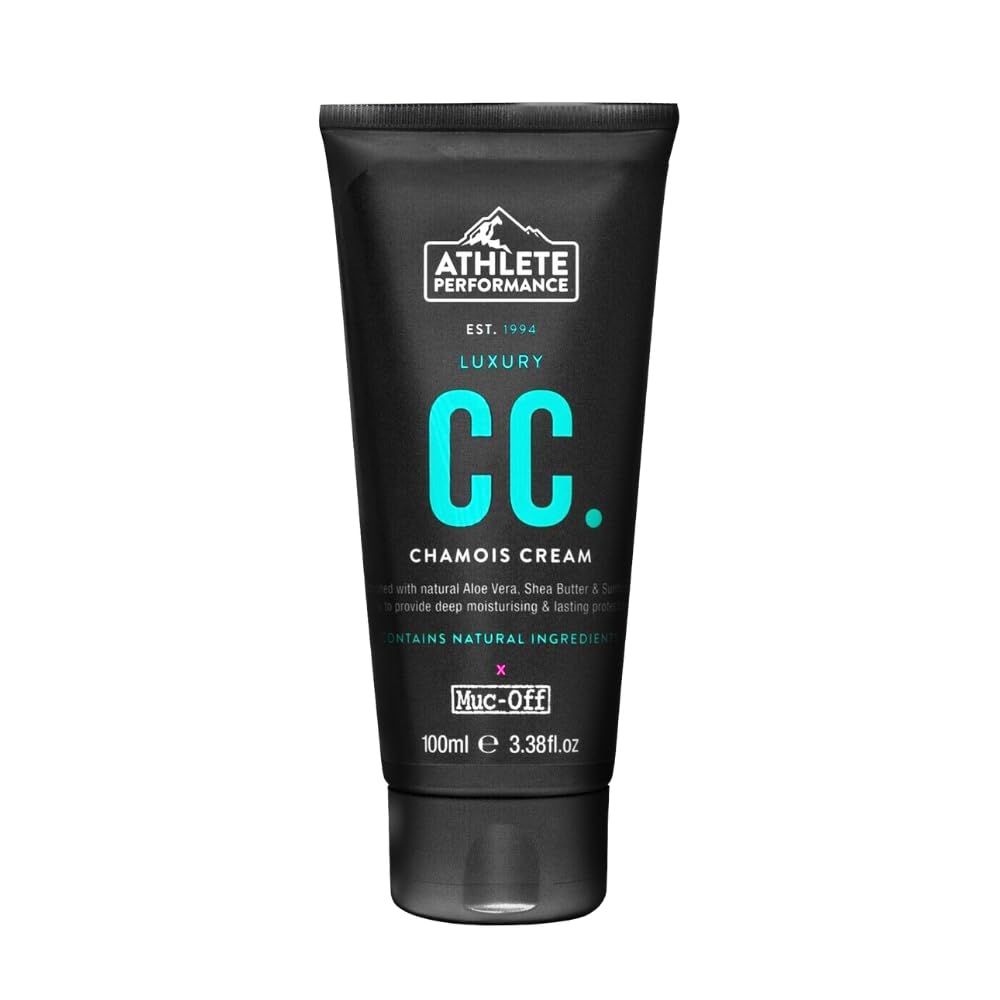 Muc-Off Luxury Chamois Cream creates an anti-chafing barrier for smooth, protected rides.