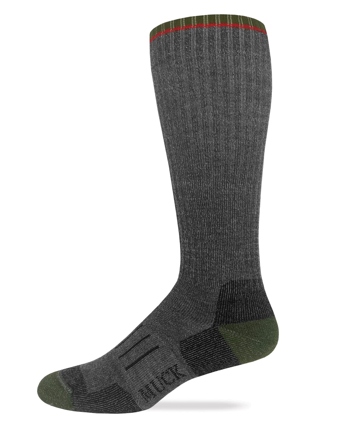 MUCK merino wool full cushion tall boot sock leg warmth and moisture control for cold days