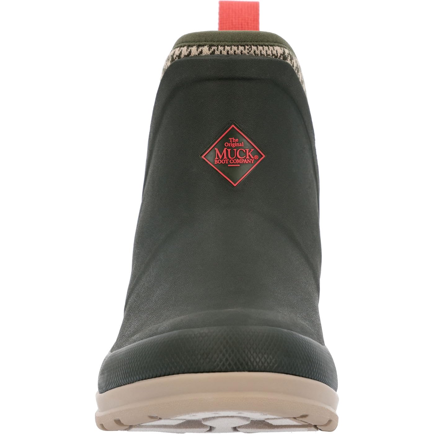 MUCK Forest Moss ankle boot, 9 – 6-inch upper helps secure fit in wet weather.