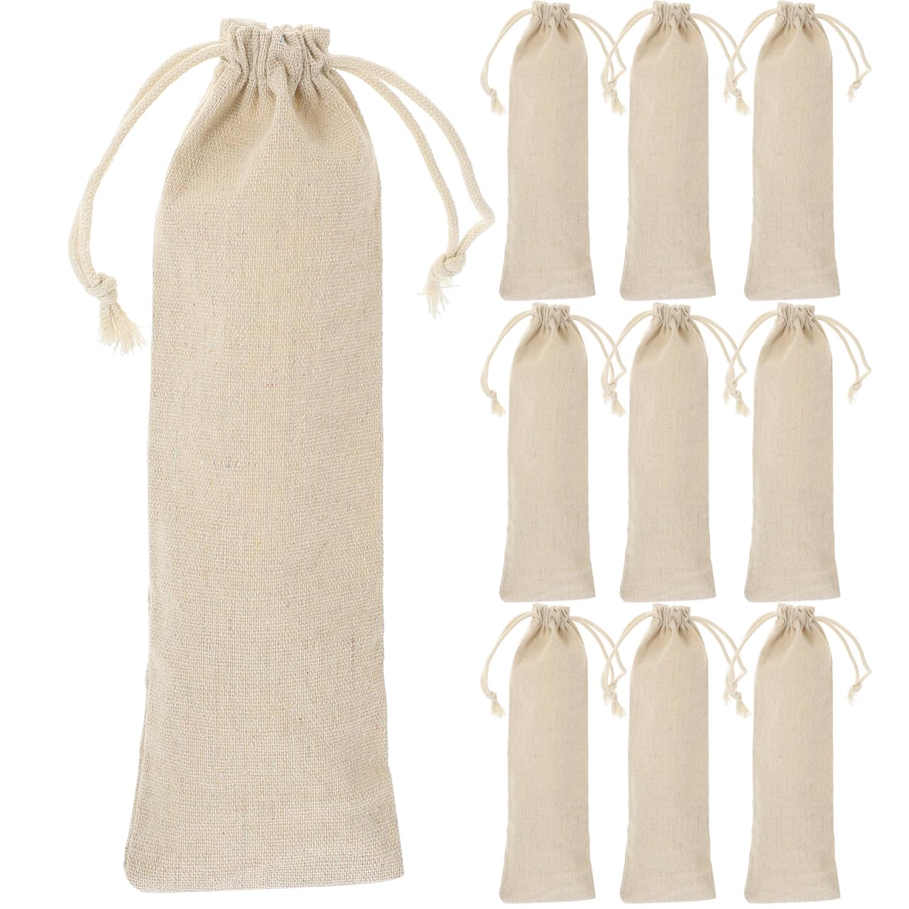MUCKLILY drawstring closure bag keeps utensils secure for outdoor meals.
