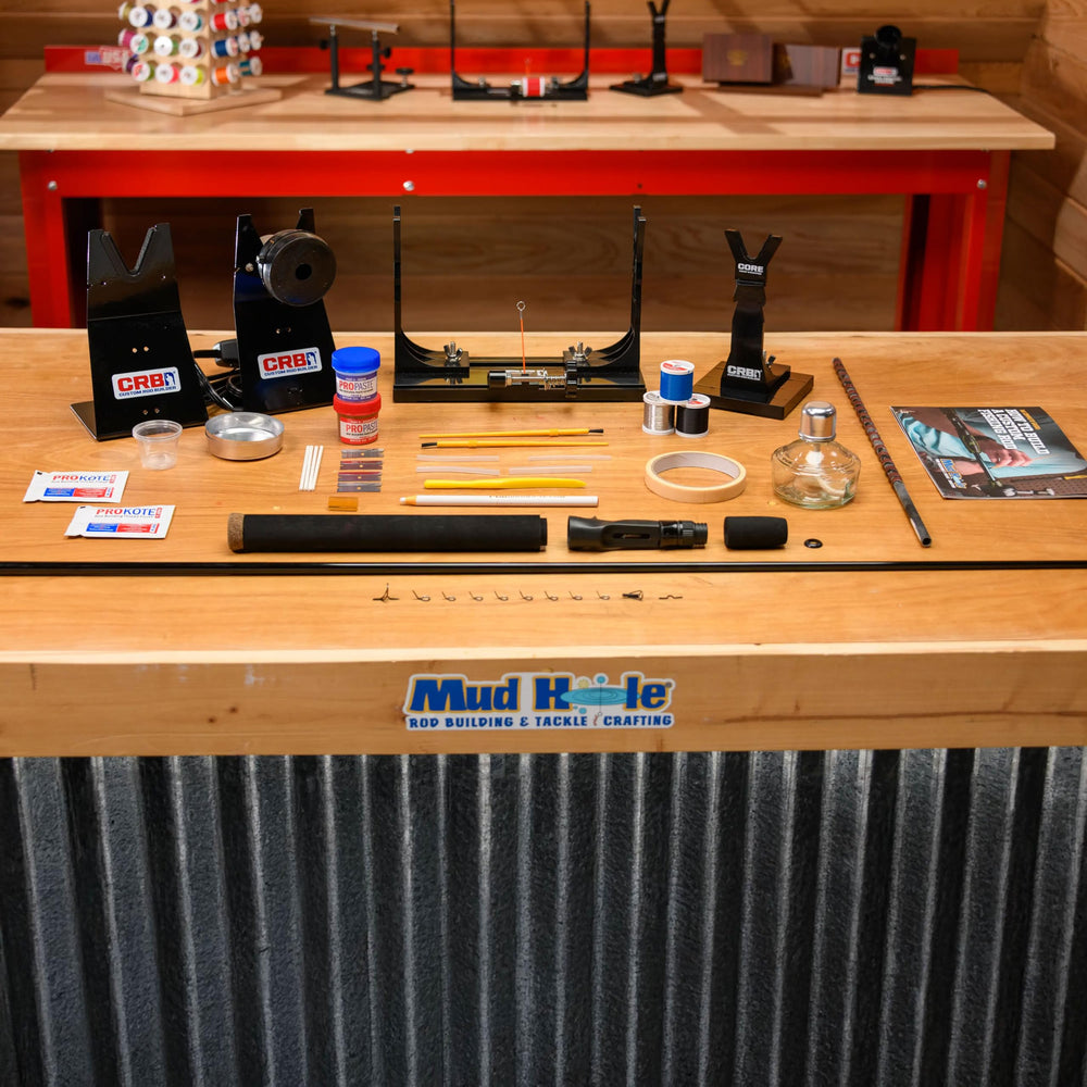 Mud Hole Core Hand Wrapper enabling precise wrap control.