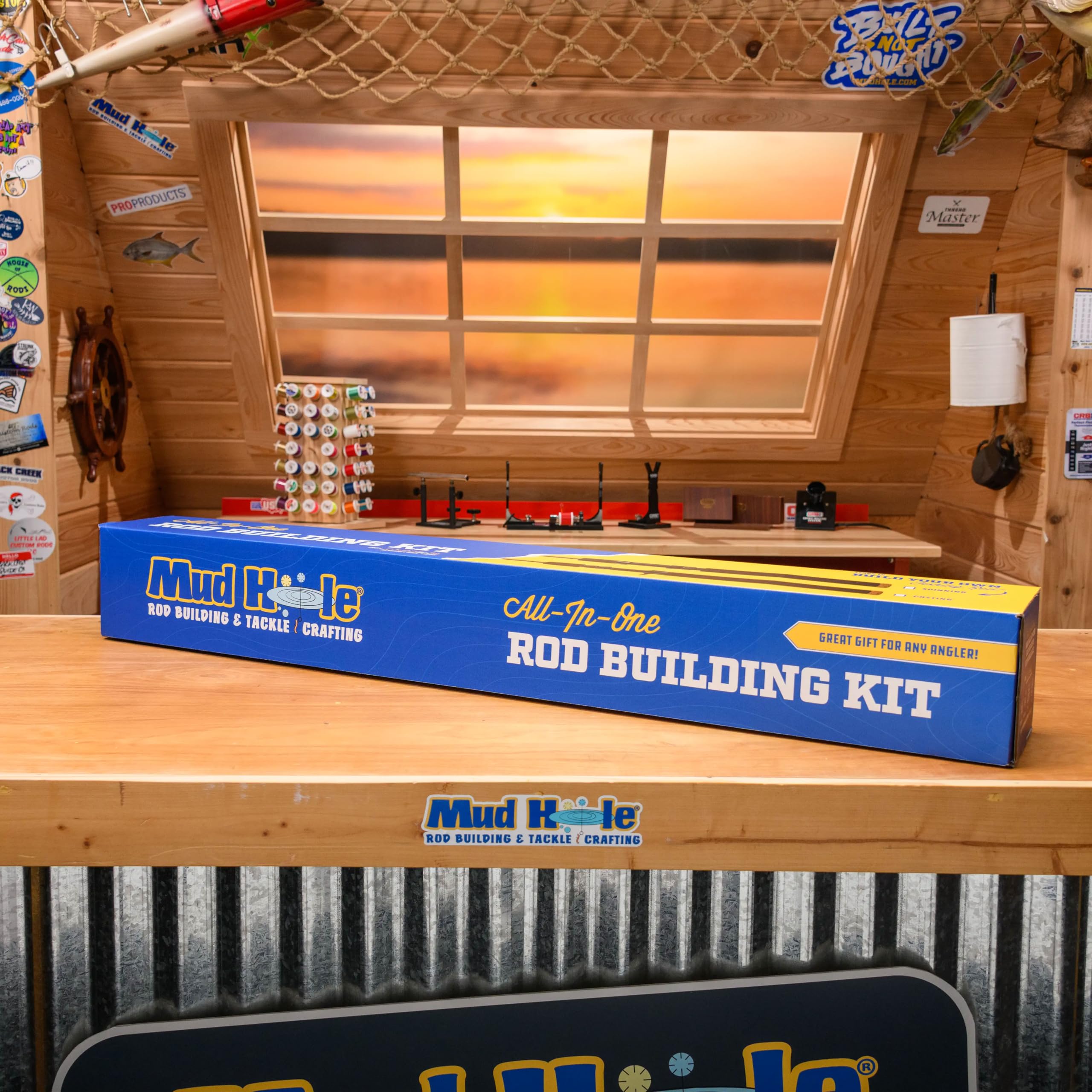 Mud Hole instruction book and kit for DIY rod building success.