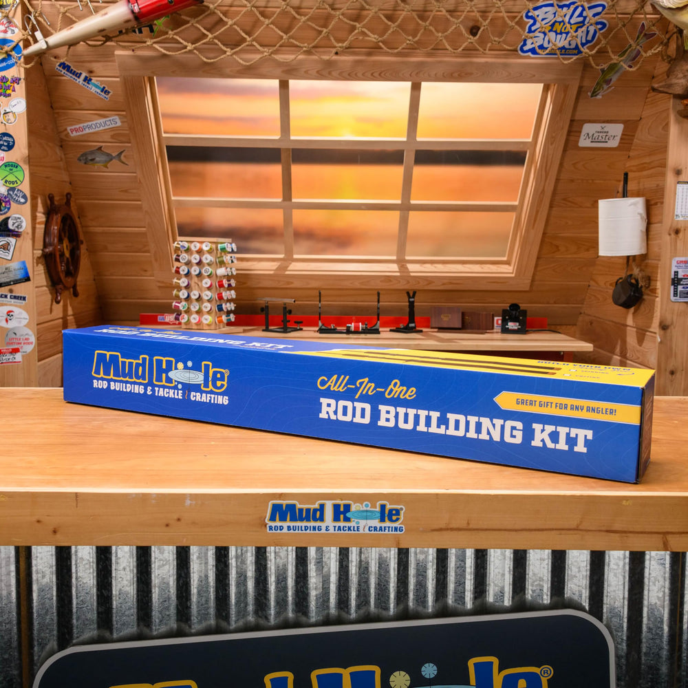 Mud Hole instruction book and kit for DIY rod building success.