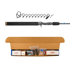 Mud Hole premium components with reel seat and guides for durable performance.