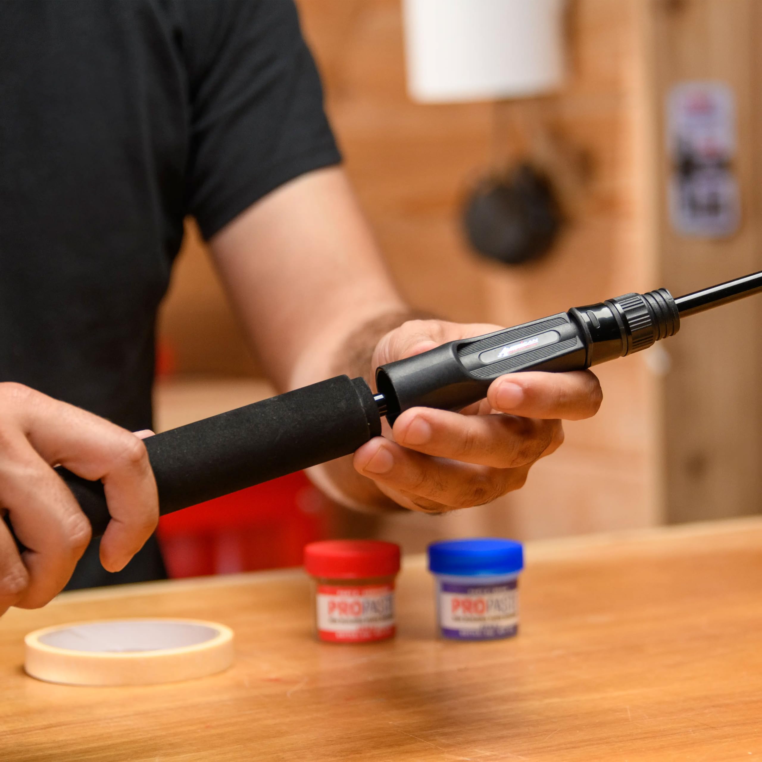 Mud Hole ProKöte rod finish for a smooth, professional coating.