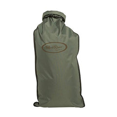 Mud River Hoss dog food bag green with roll-and-buckle closure for secure transport on outdoor trips