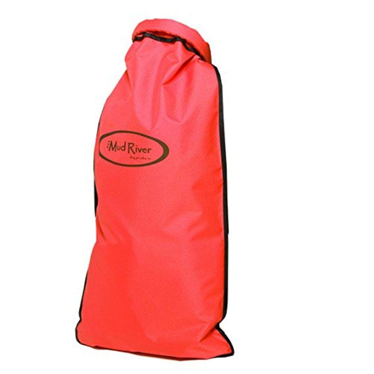 Mud River Hoss Food Bag Org orange keeps dry dog food secure during travel