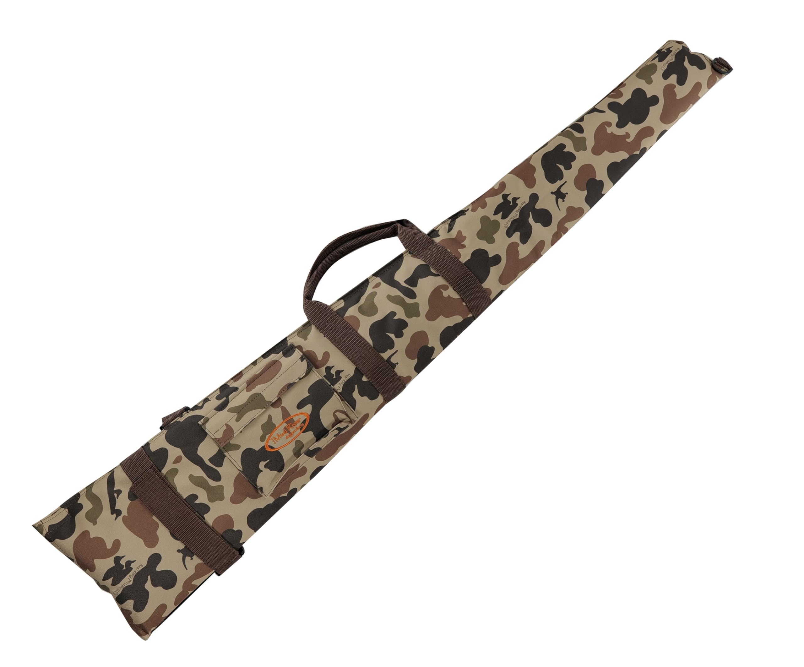 Mud River Maynard Reece Deluxe Floating Gun Sleeve front view highlights flotation and rugged construction