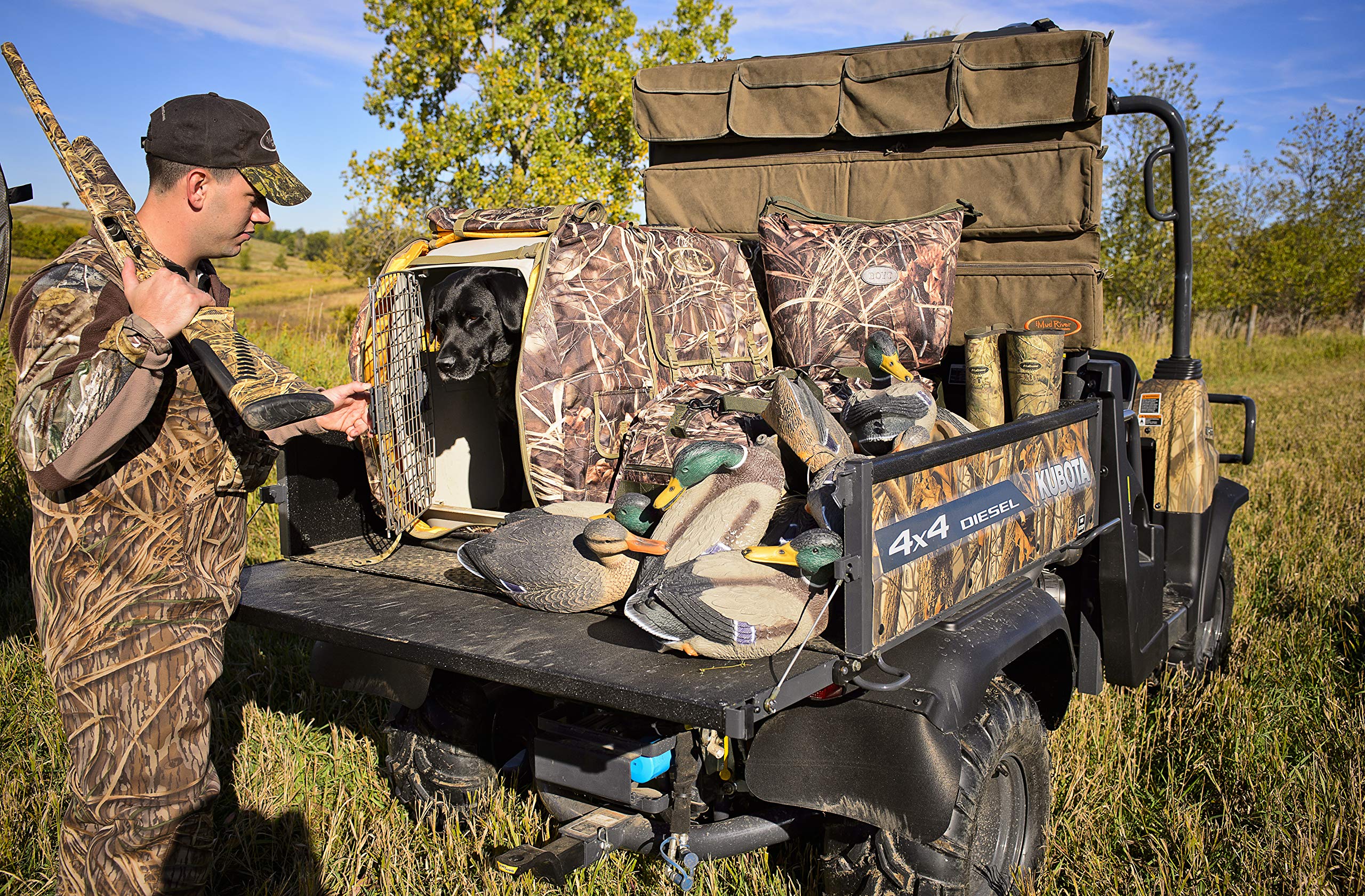 Mud River truck seat organizer durable nylon exterior for rugged vehicle use