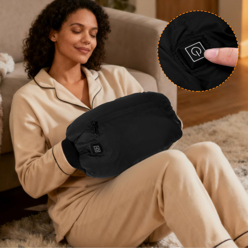 Mudder heated hand warmer muff waterproof outer keeps you dry