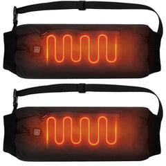 Mudder heated hand warmer muff compact with adjustable strap for outdoor warmth