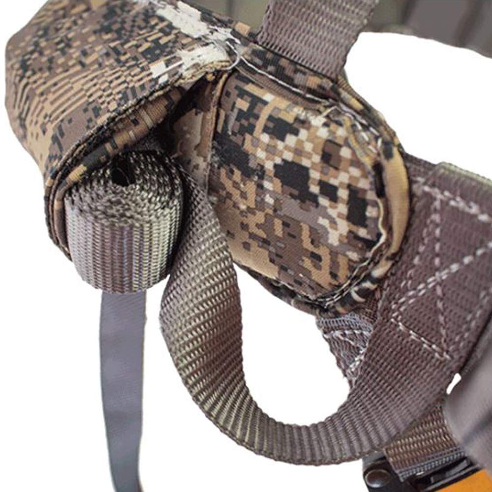 MUDDY Ambush Safety Harness uses lightweight nylon for comfortable wear without bulk.