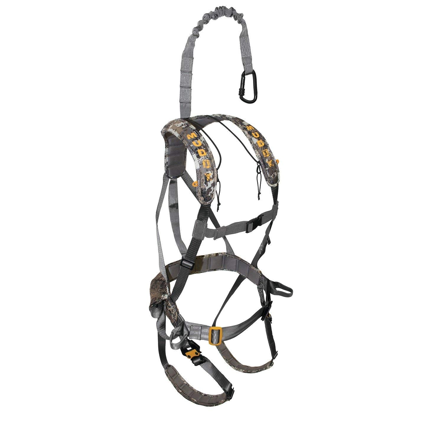 MUDDY Ambush Safety Harness with quick-release buckles for one-handed attachment in the field.