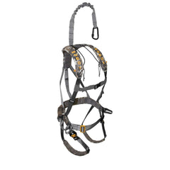 MUDDY Ambush Safety Harness with quick-release buckles for one-handed attachment in the field.