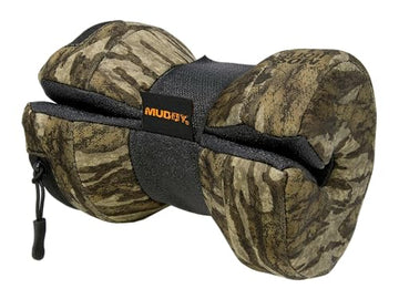 Close-up of neoprene outer fabric on Muddy Box Blind Shooting Rest