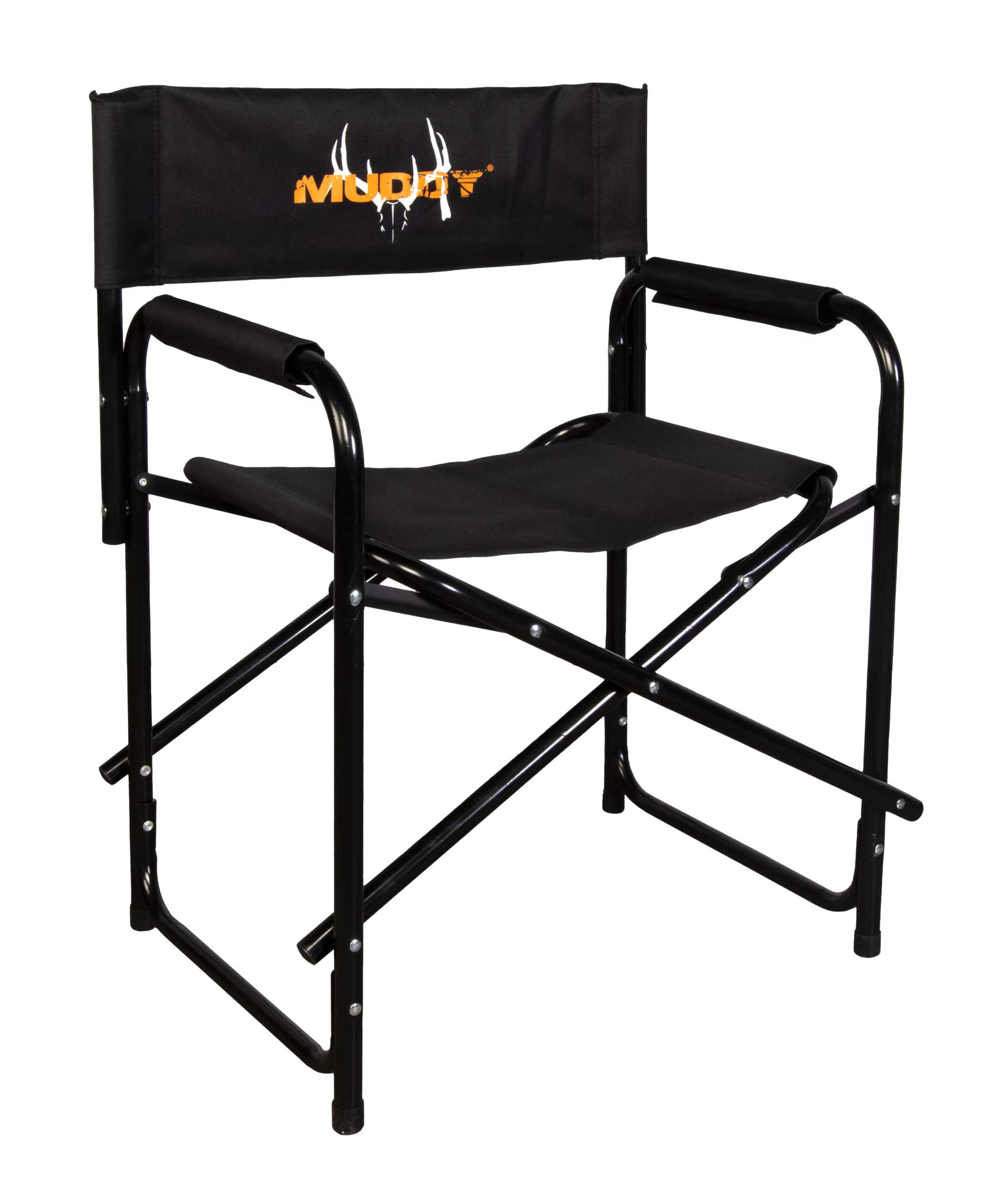 Muddy Directors foldable ground chair ready for blind hunting comfort outdoors