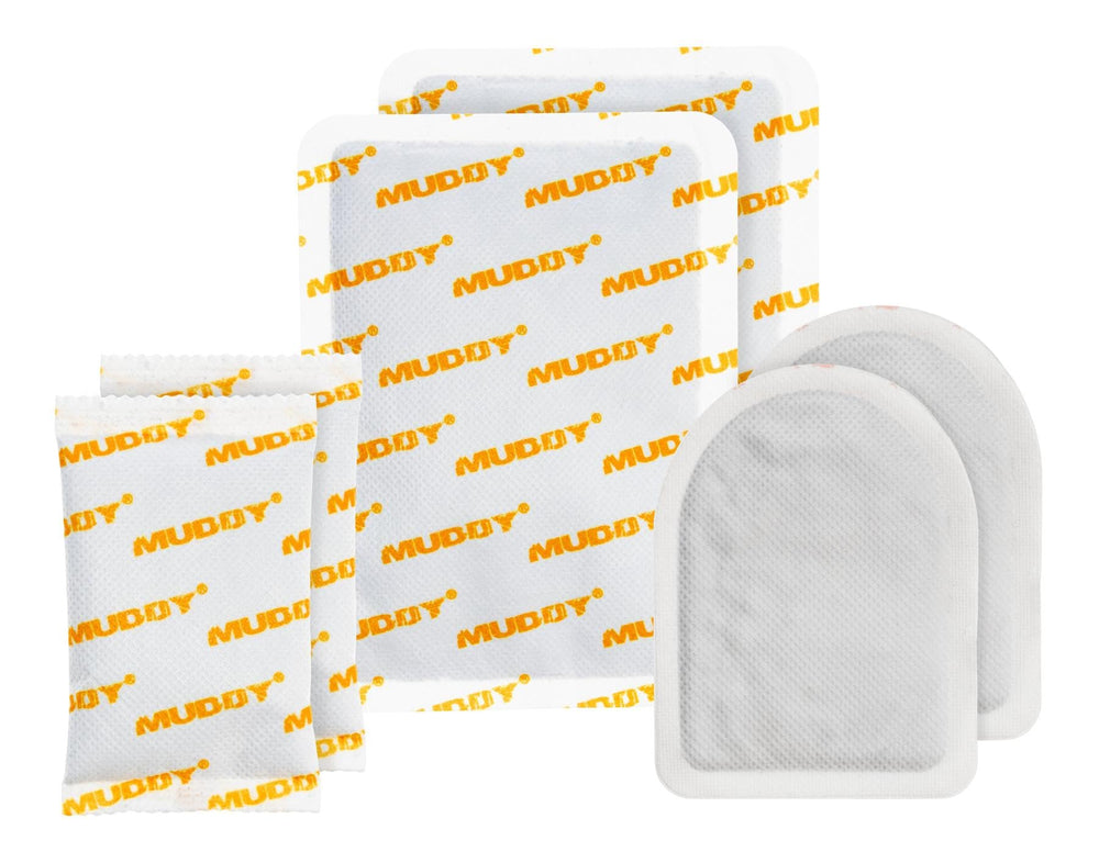 MUDDY odorless heat close-up for discreet warmth.