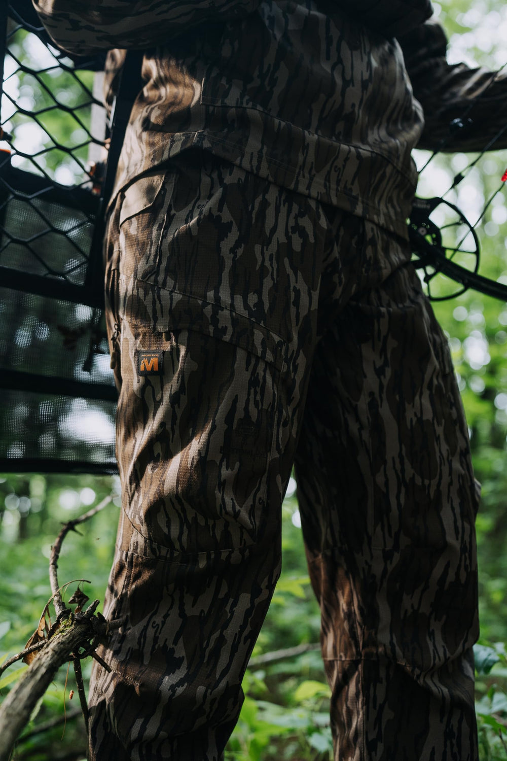 Muddy DV8 Clutch Pants back view showing tapered silhouette for reduced bulk