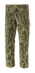 MUDDY DV8 Morph pants in Mossy Oak Bottomland, front view for rugged hiking comfort