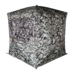 Muddy Infinity 3-Man blind front view with Shadow Mesh for stealth hunting