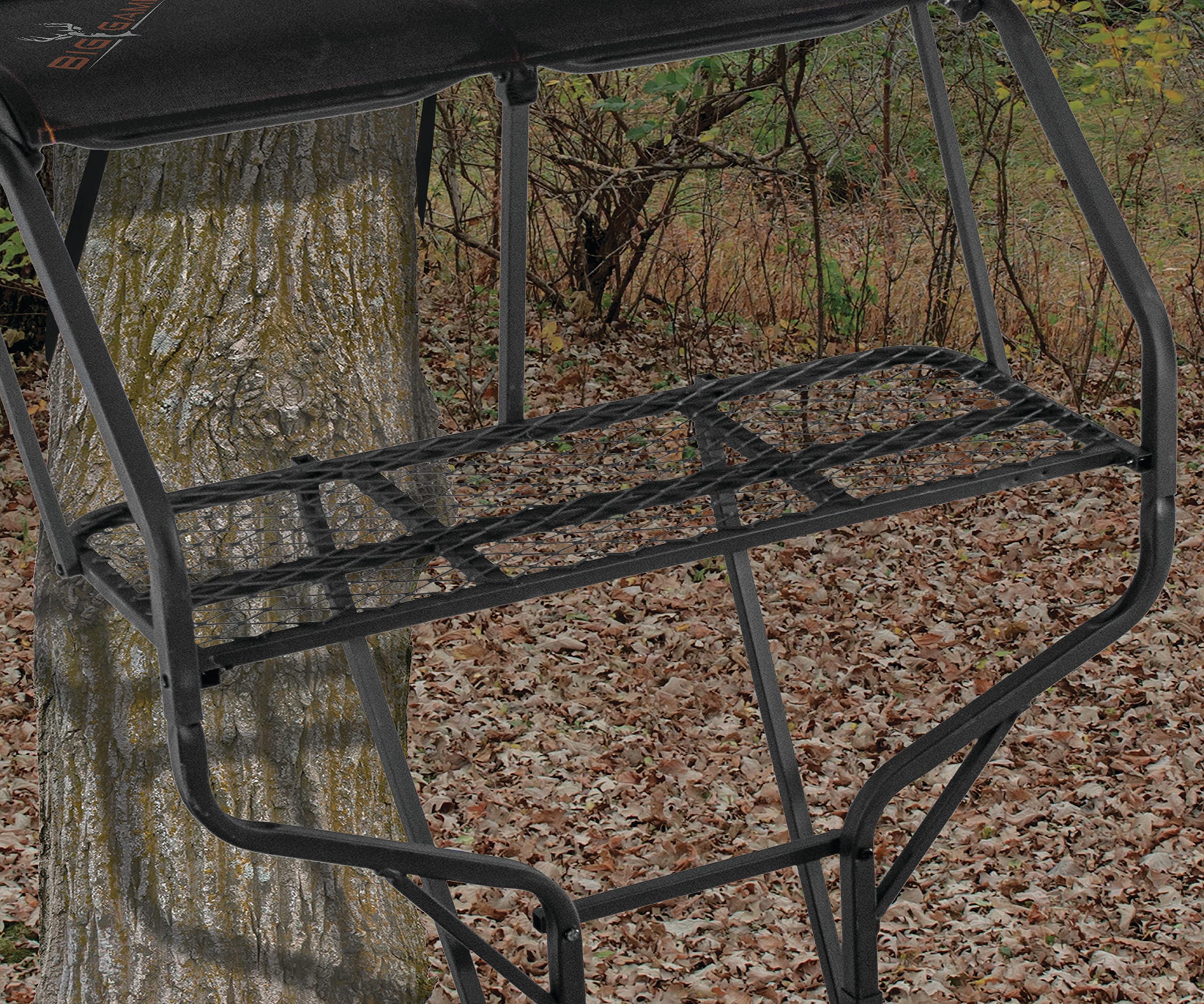 18ft all-steel Muddy Legend XLT tree stand for two hunters