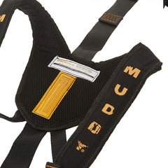 MUDDY Magnum easy cinch torso: quick fit for different body sizes and tasks.