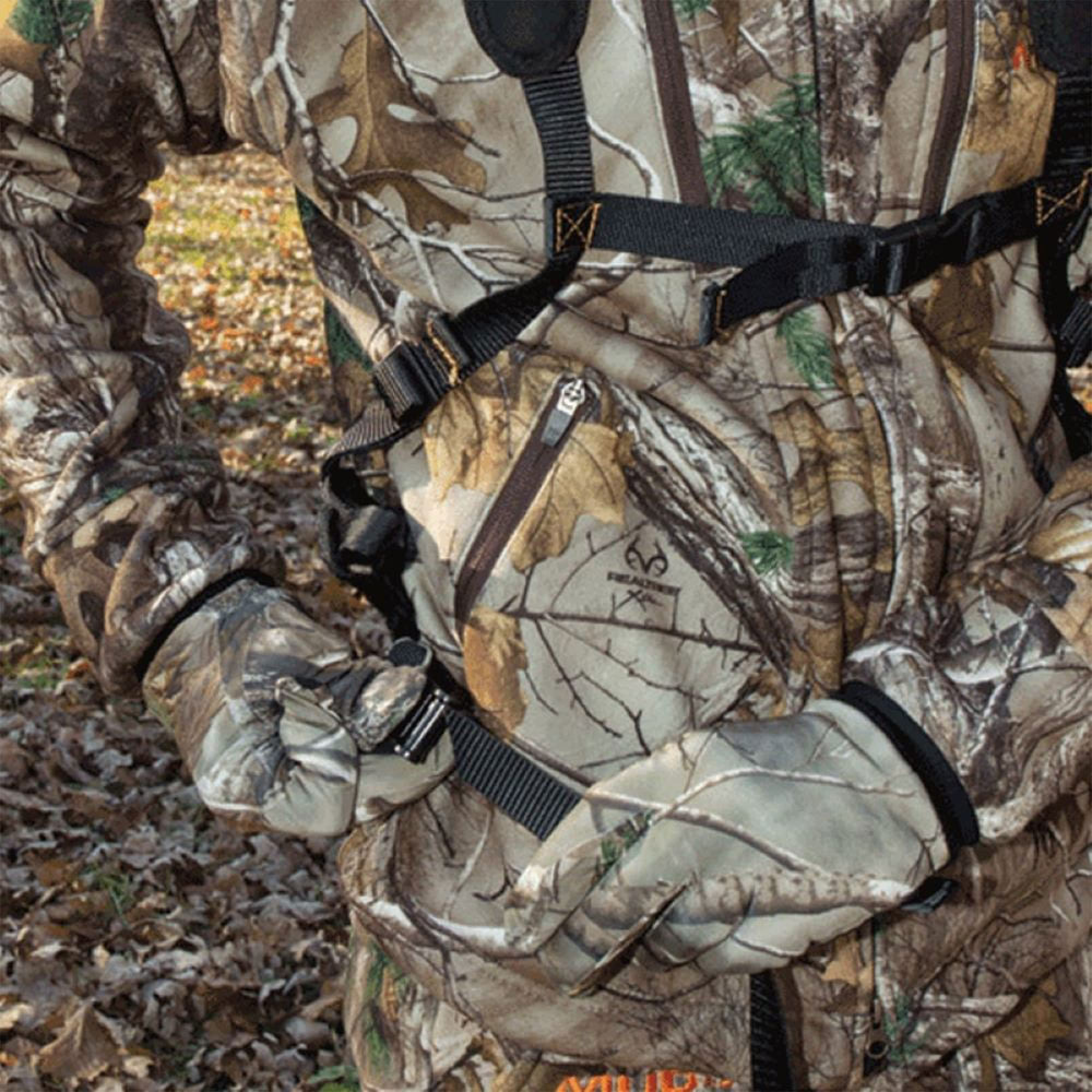 MUDDY Magnum in-use design: ergonomic setup supports comfortable work breaks.