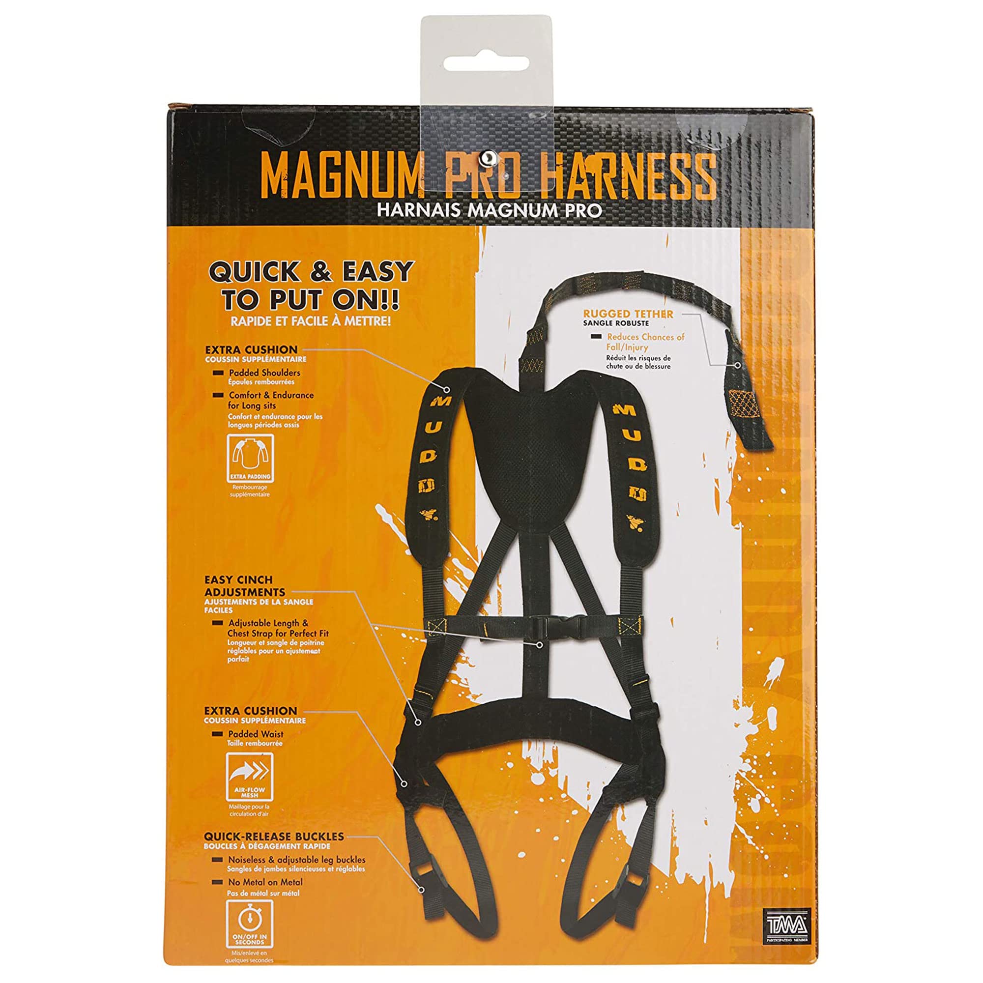 MUDDY Magnum bundle: comprehensive kit for tree work and ladder tasks.