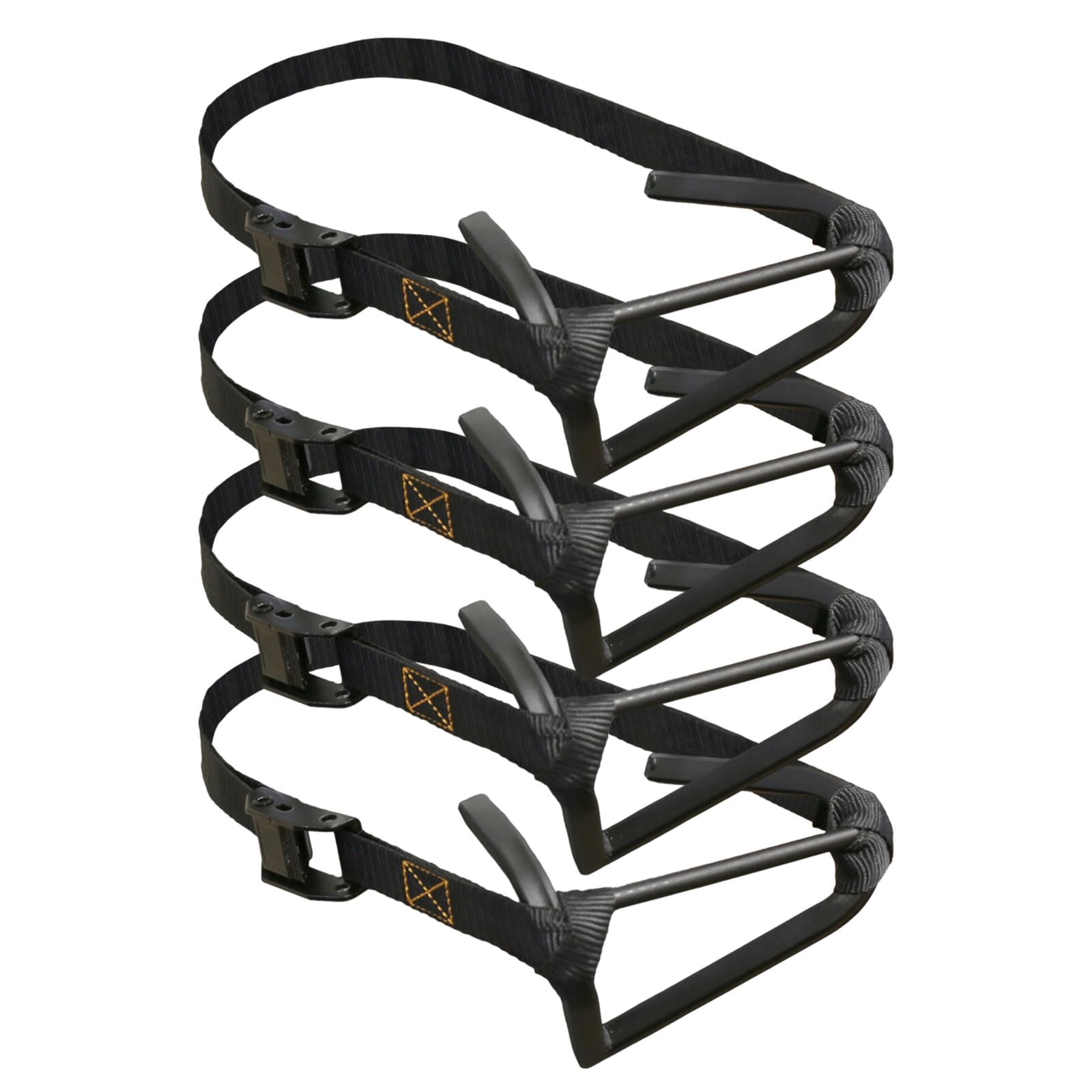 Muddy Micro Stagger Steps – heavy-duty powder-coated steel construction and pack of four