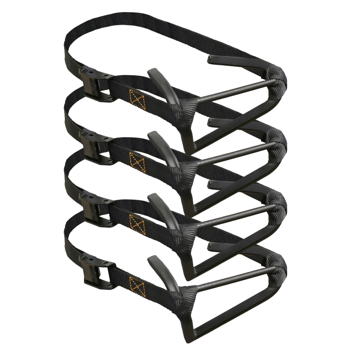 Muddy Micro Stagger Steps – heavy-duty powder-coated steel construction and pack of four